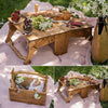 TB: the Folding Picnic Table and Basket